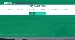 Desktop Screenshot of alderonironore.com
